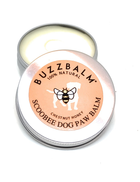 ScooBee Dog Paw Balm for Dogs 100% Natural Organic soother for cracked, dry, itchy paws and pads (12g)