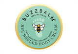 Foot Cream for Cracked Heels and Dry Skin Buzzbalm's Bee Heeled Heel Balm with Melixir®- Natural Cracked Heel Repair Cream with Frankincense & Manuka Honey (85g)